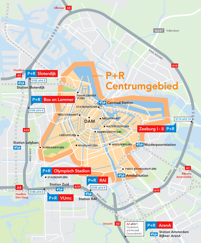 Parking near Mediamarkt Centrum Amsterdam - Parking Centre